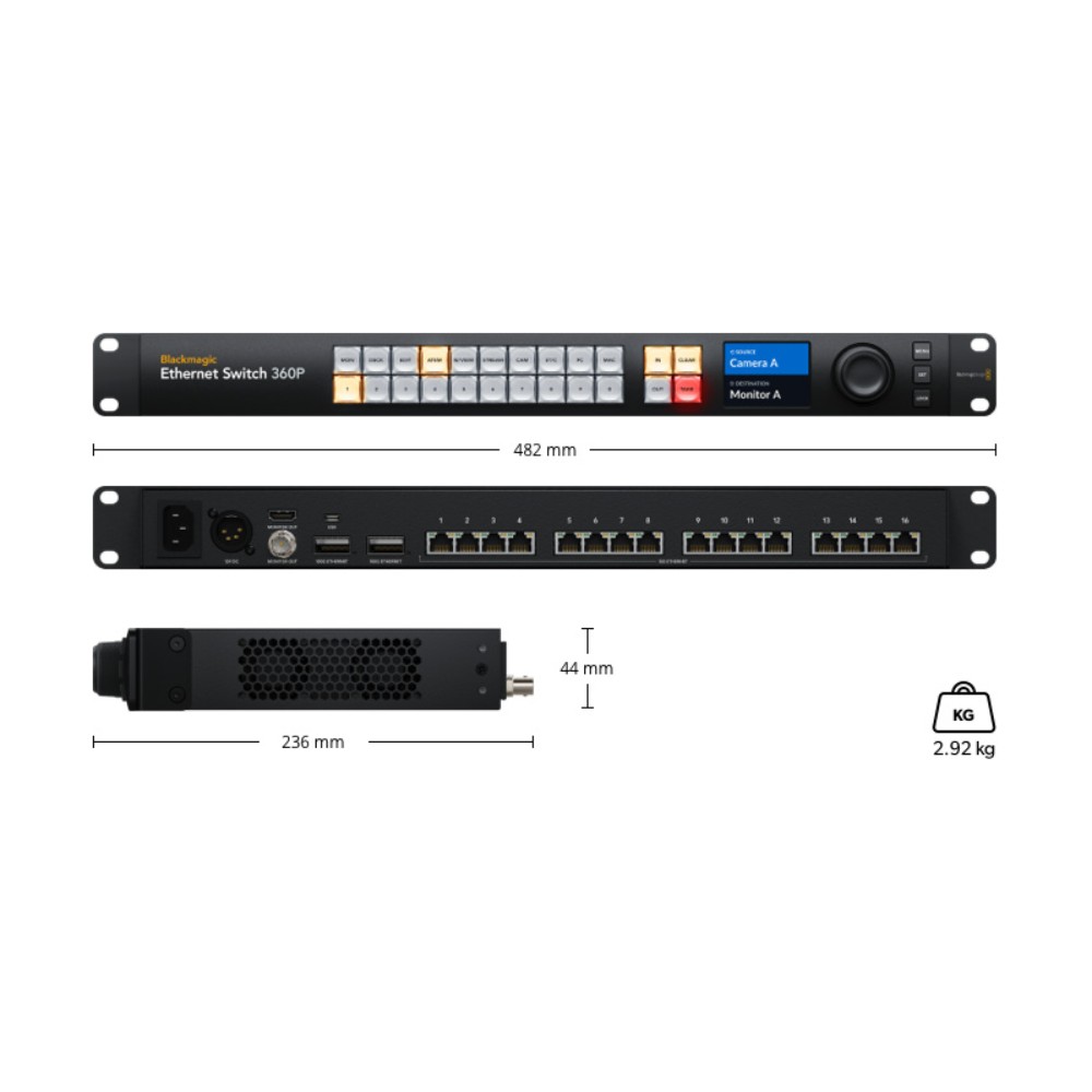 Blackmagic Design Ethernet Switch 360P