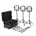Litepanels Astra IP 1x1 - Traveler Trio GM&VM Kit (Standard Yoke, UK Power Cable)