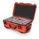 Nanuk 935 Case w/padded divider - Orange